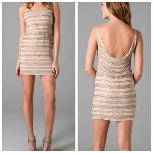 ALICE+OLIVIA Silk Beaded Dress size 4